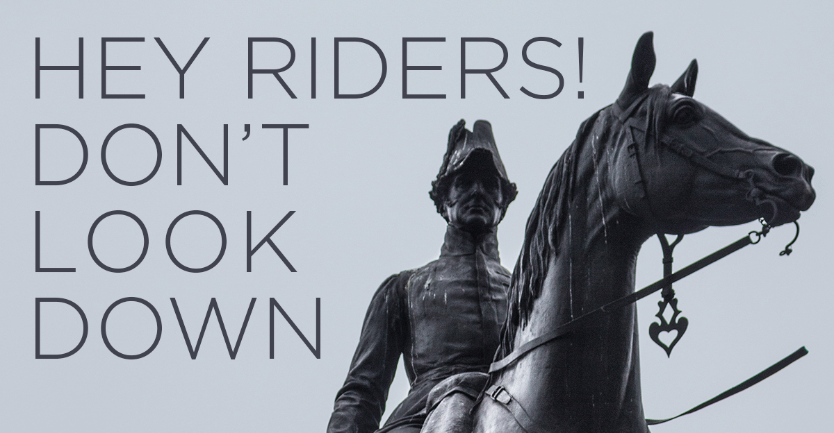 The Real Reason You Shouldn’t Look Down While Riding