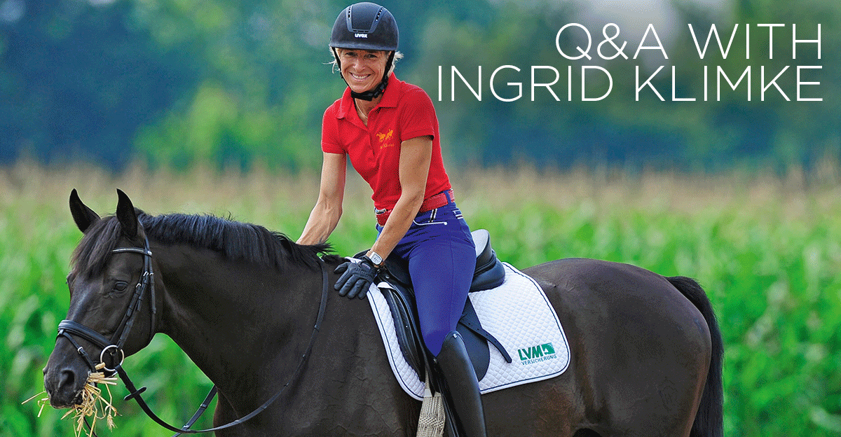 A Visit with Ingrid Klimke: Lessons from Braxxi, WEG Hopes, and Dreams of That Rocky Mountain High